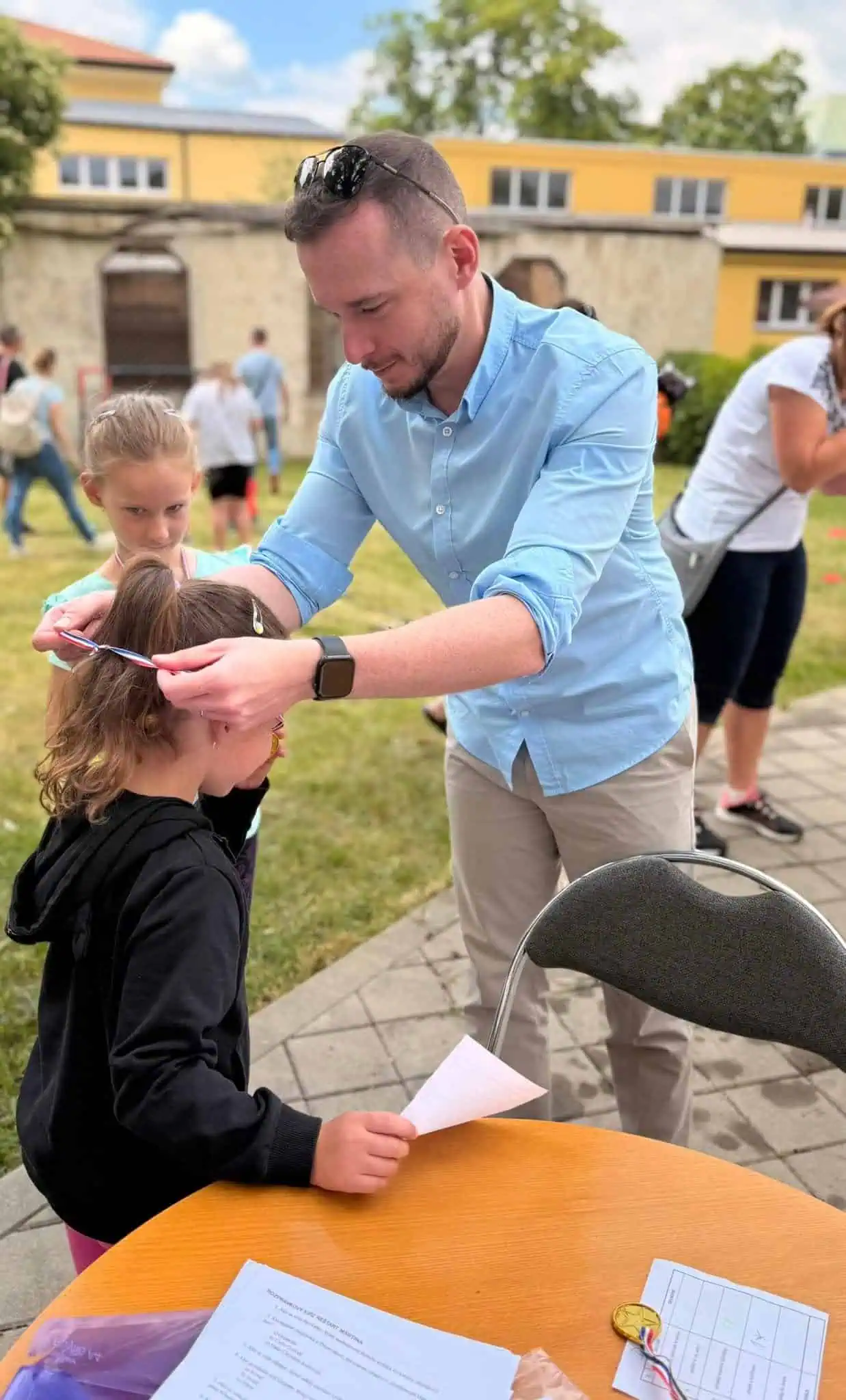 Aktivity pre deti počas komunitného podujatia